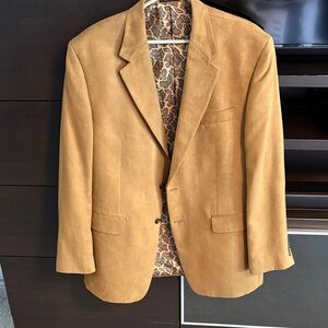 Men's Ralph Lauren Tan Suede Blazer